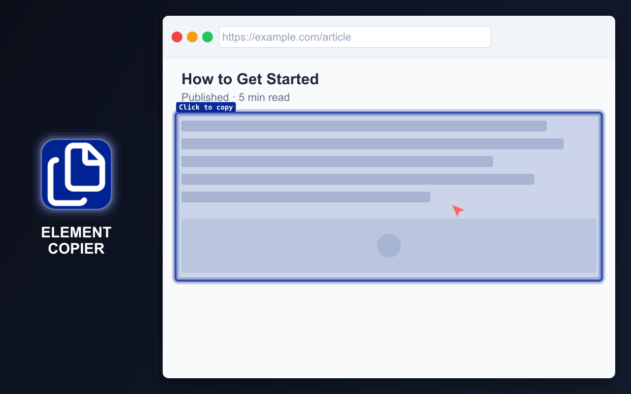Element Copier — screenshot 1