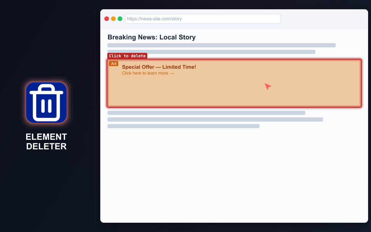 Element Deleter screenshot