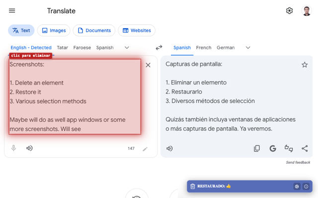 Element Deleter — capturas de pantalla 3